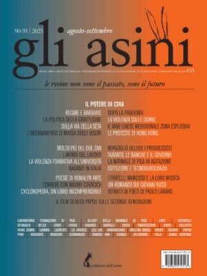 cover image of Gli asini n.90-91 agosto-settembre 2021